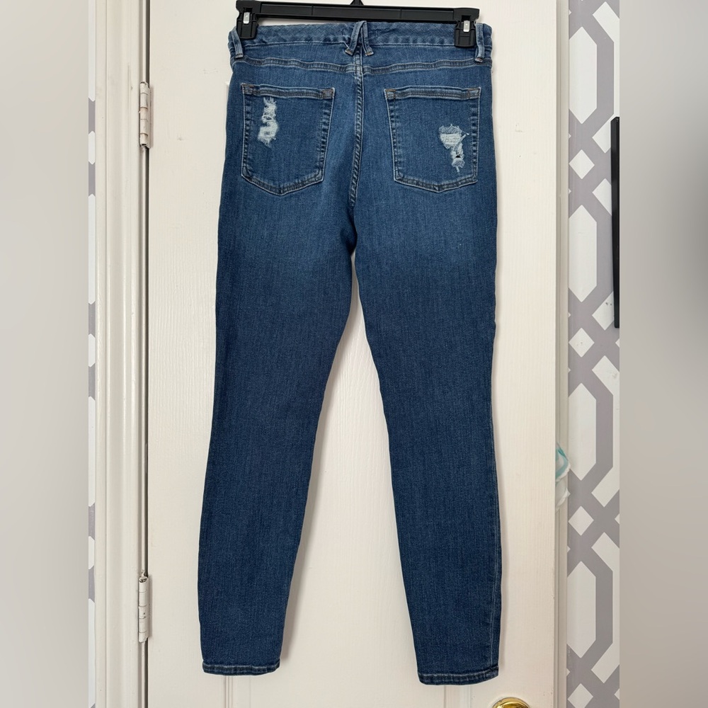 Good American -good leg skinny jeans
